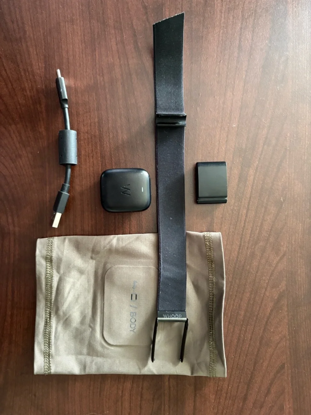 WHOOP 4.0 Black Fitness Strap with Accessories